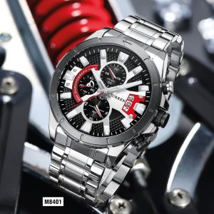 RELOJ CURREN METÁLICO CRONOGRAF M:8401-1