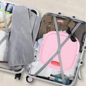 Mini Lavadora Portatil Plegable De Viaje