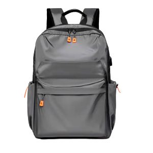 COMBO MORRAL L008 GRIS + POWERBANK PB11