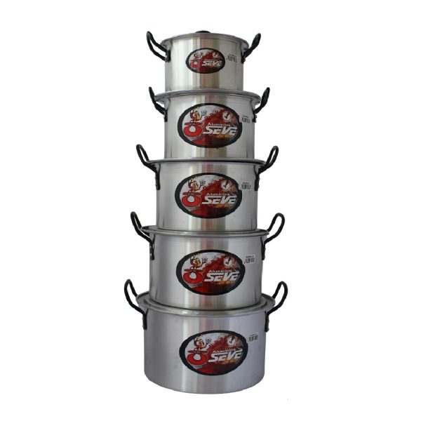 Juego De Ollas Bateria De Ollas 5 Piezas