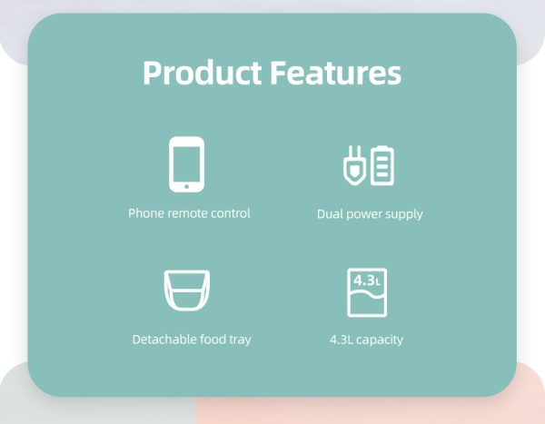 Comedero Automático Wifi Control Desde - Imagen 6