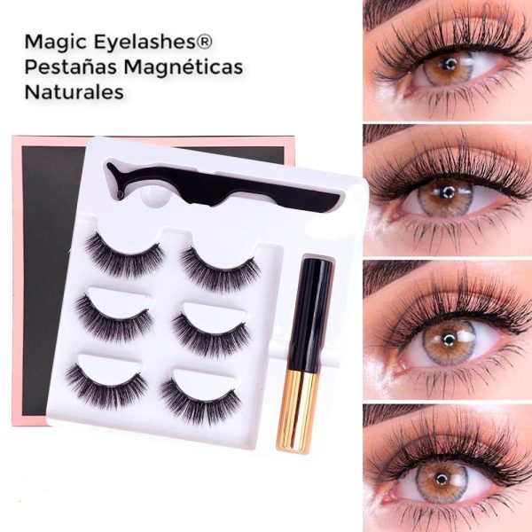 PESTAÑAS MAGNETICAS ADHESIVAS