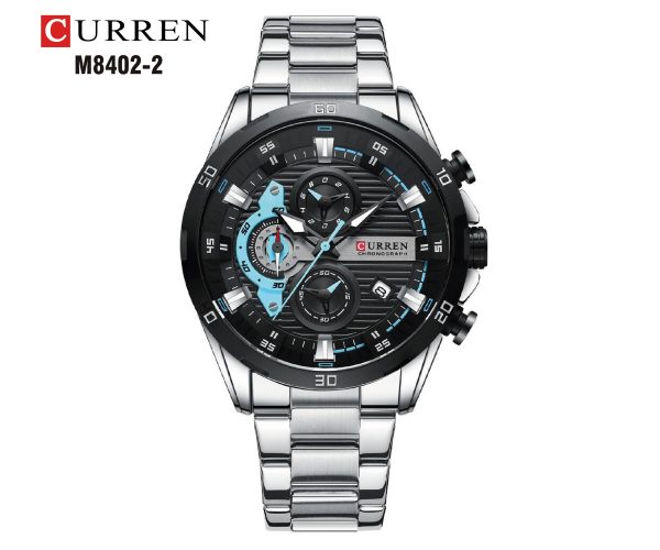 RELOJ CURREN METÁLICO CRONOGRAF M:8402-2