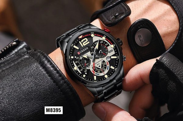 RELOJ CURREN METALICO CRONOGRAF M:8395-3
