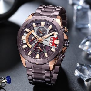 RELOJ CURREN METÁLICO CRONOGRAF M:8401-4
