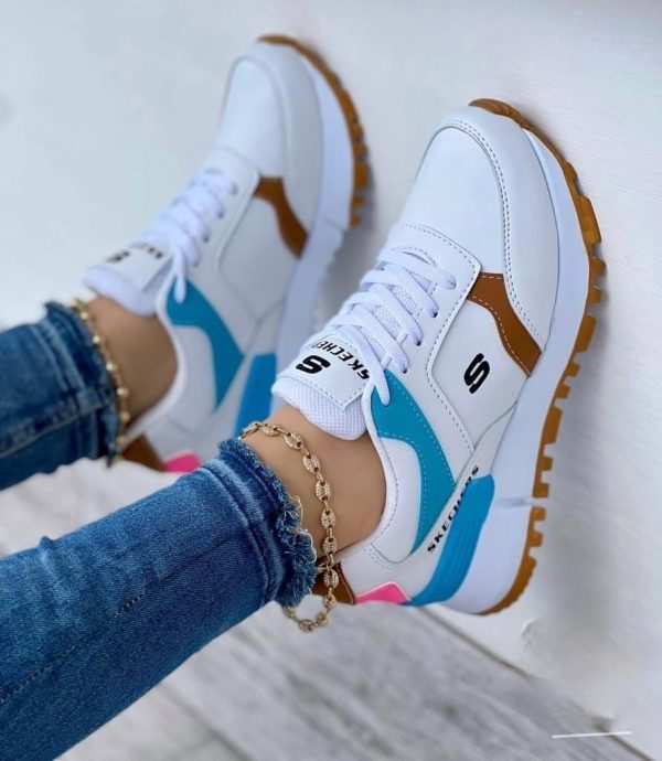 tenis deportivos Skechers para dama