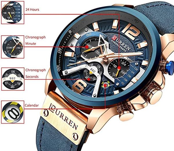 Reloj Original Curren de lujo hombre