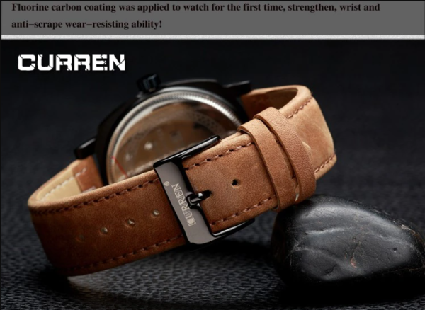 RELOJ CURREN 8139 EN CUERO