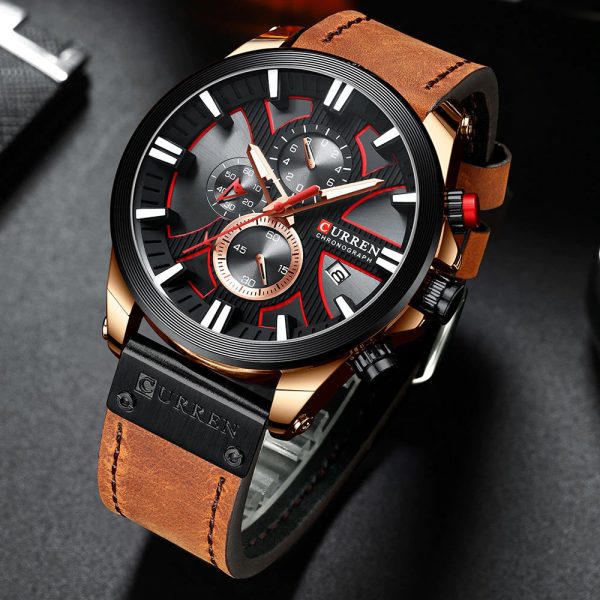 Reloj Curren 8346 Deportivo Cuarzo Corre - Imagen 8