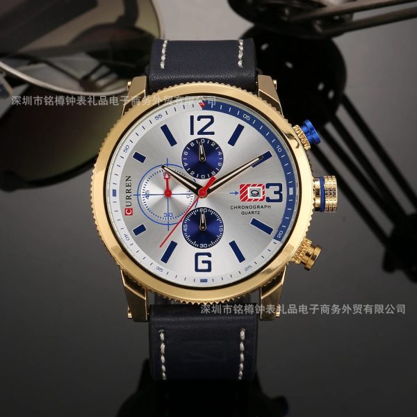 RELOJ CURREN H CUERO 8281 - Imagen 3