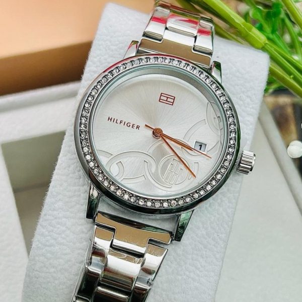 RELOJ TOMMY PIEDRAS DE ACERO - Imagen 6