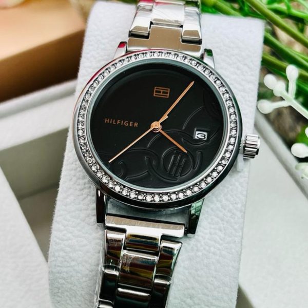 RELOJ TOMMY PIEDRAS DE ACERO - Imagen 5