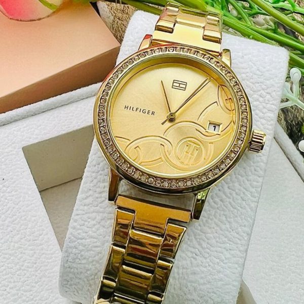 RELOJ TOMMY PIEDRAS DE ACERO - Imagen 4