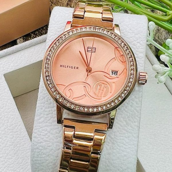 RELOJ TOMMY PIEDRAS DE ACERO - Imagen 3